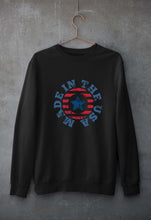 Load image into Gallery viewer, America Unisex Sweatshirt for Men/Women-S(40 Inches)-Black-Ektarfa.online
