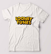 Load image into Gallery viewer, Looney Tunes T-Shirt for Men-S(38 Inches)-White-Ektarfa.online
