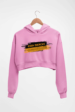 Load image into Gallery viewer, Eddy Merckx Crop HOODIE FOR WOMEN-Light Baby Pink-Ektarfa.online
