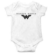 Load image into Gallery viewer, Wonder Woman Superhero Kids Romper For Baby Boy/Girl-0-5 Months(18 Inches)-White-Ektarfa.online
