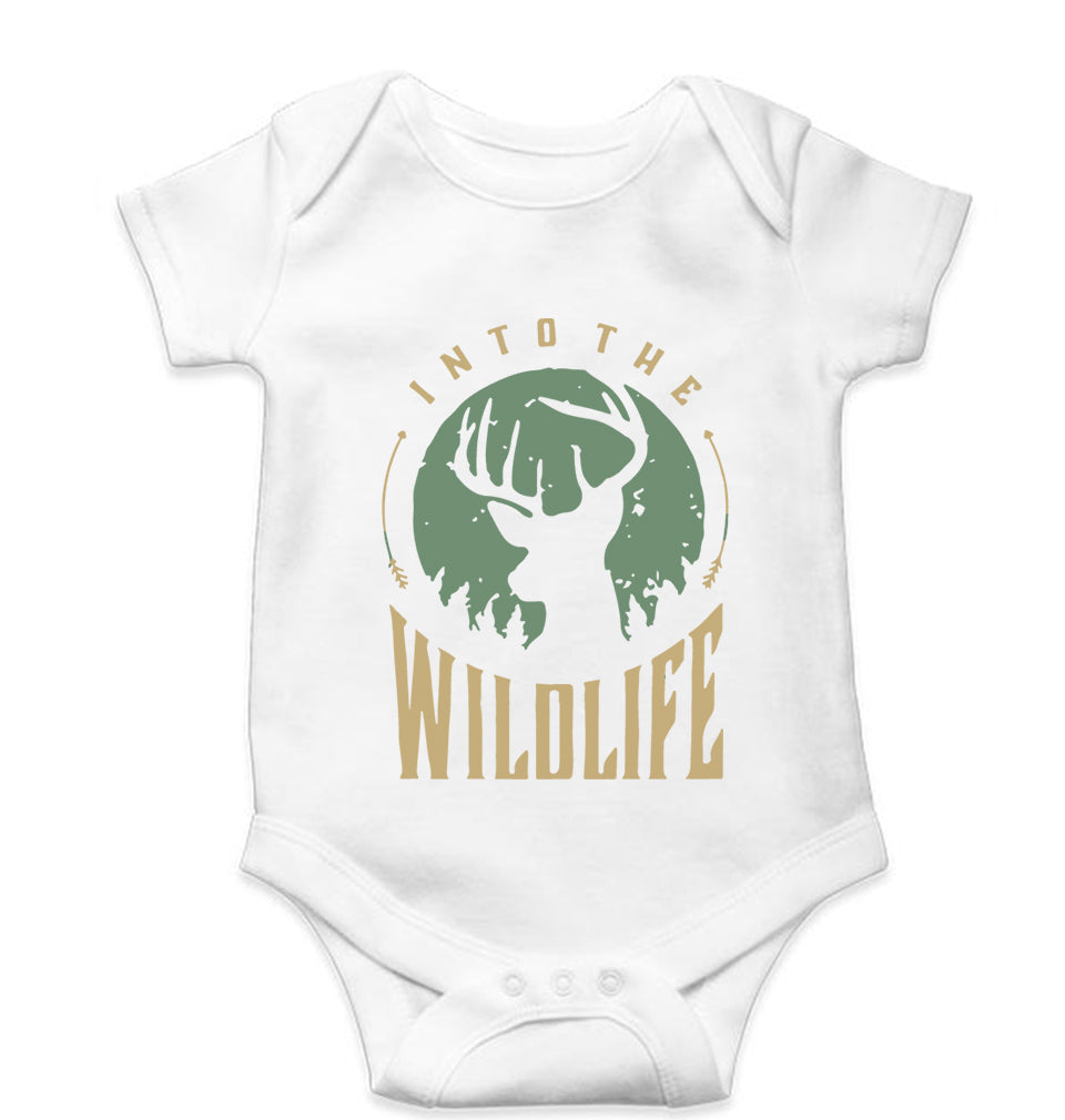 Deer Kids Romper For Baby Boy/Girl-White-Ektarfa.online