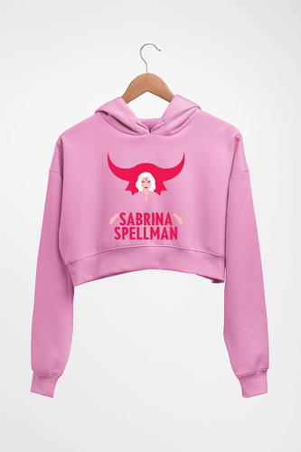 Sabrina Spellman Crop HOODIE FOR WOMEN-Light Baby Pink-Ektarfa.online
