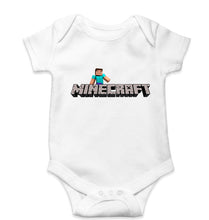 Load image into Gallery viewer, Minecraft Kids Romper For Baby Boy/Girl-0-5 Months(18 Inches)-White-Ektarfa.online
