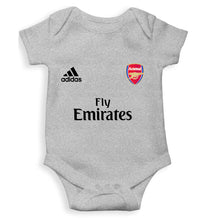 Load image into Gallery viewer, Arsenal Kids Romper For Baby Boy/Girl-0-5 Months(18 Inches)-Grey-Ektarfa.online
