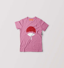 Load image into Gallery viewer, Uchiha clan Kids T-Shirt for Boy/Girl-Pink-Ektarfa.online
