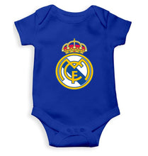 Load image into Gallery viewer, Real Madrid Kids Romper For Baby Boy/Girl-0-5 Months(18 Inches)-Royal Blue-Ektarfa.online
