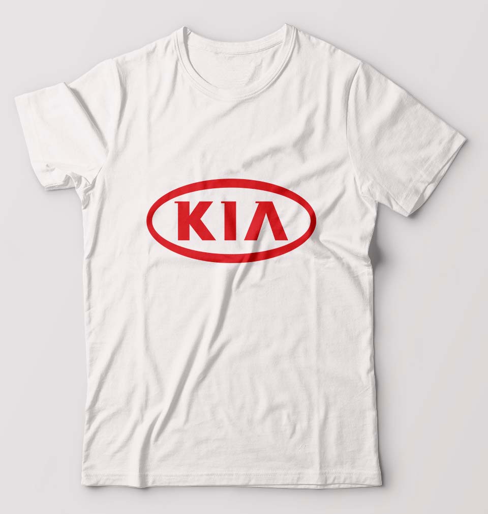 Kia T-Shirt for Men-White-Ektarfa.online