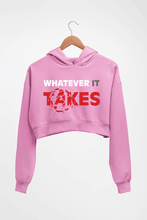 Load image into Gallery viewer, Avengers Whatever it Takes Crop HOODIE FOR WOMEN
