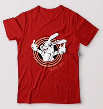 Load image into Gallery viewer, Domrebel Bunny T-Shirt for Men-Red-Ektarfa.online
