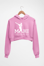 Load image into Gallery viewer, MS Dhoni (MSD) Crop HOODIE FOR WOMEN-Light Baby Pink-Ektarfa.online
