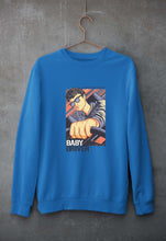 Load image into Gallery viewer, Baby Driver Unisex Sweatshirt for Men/Women-Royal Blue-Ektarfa.online
