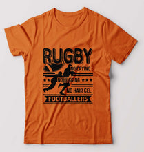 Load image into Gallery viewer, Rugby T-Shirt for Men-Orange-Ektarfa.online

