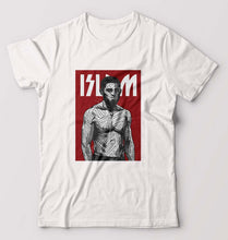 Load image into Gallery viewer, Islam Makhachev T-Shirt for Men-White-Ektarfa.online

