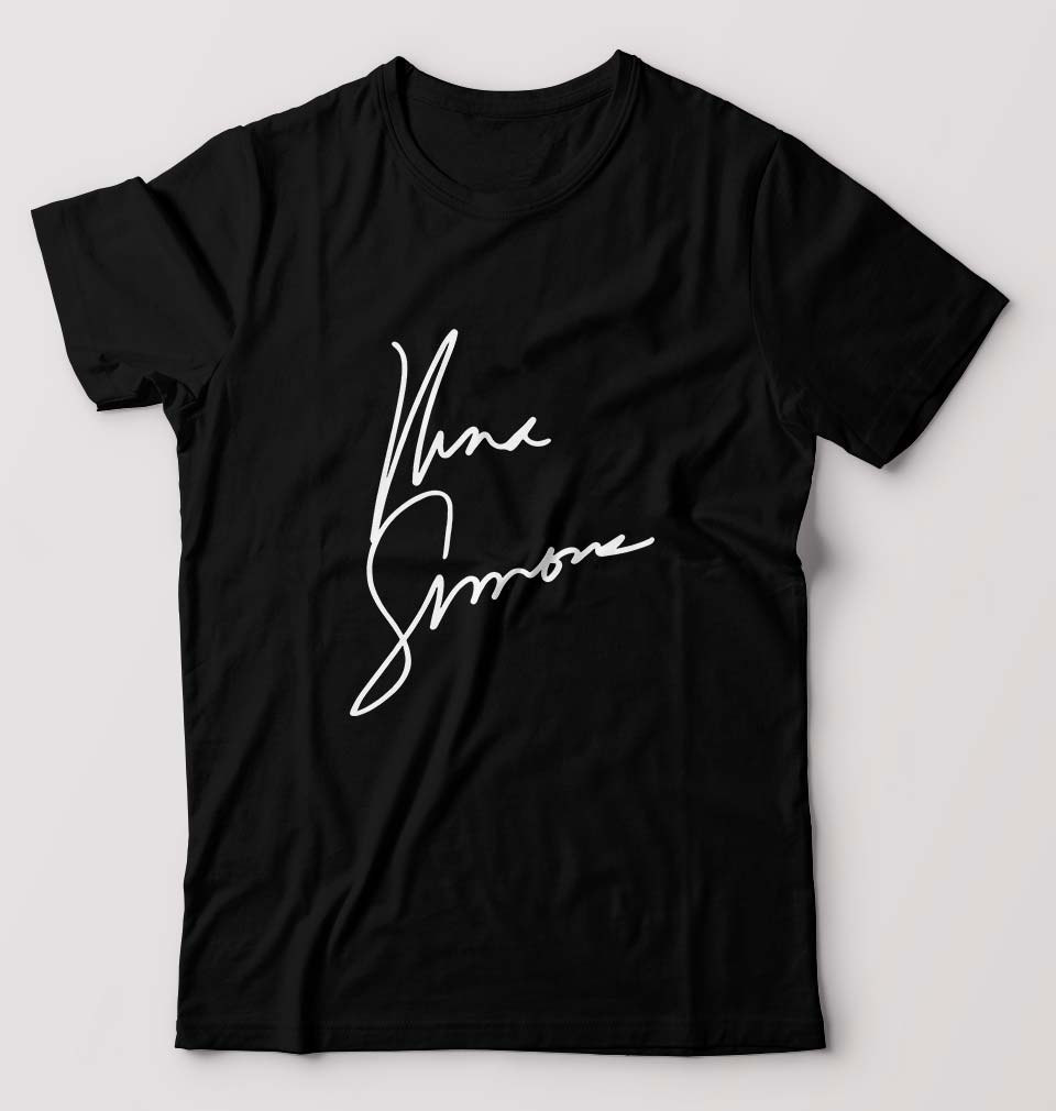 Nina Simone T-Shirt for Men-Black-Ektarfa.online