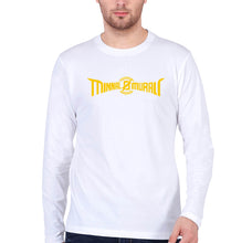 Load image into Gallery viewer, Minnal Murali Full Sleeves T-Shirt for Men-White-Ektarfa.online

