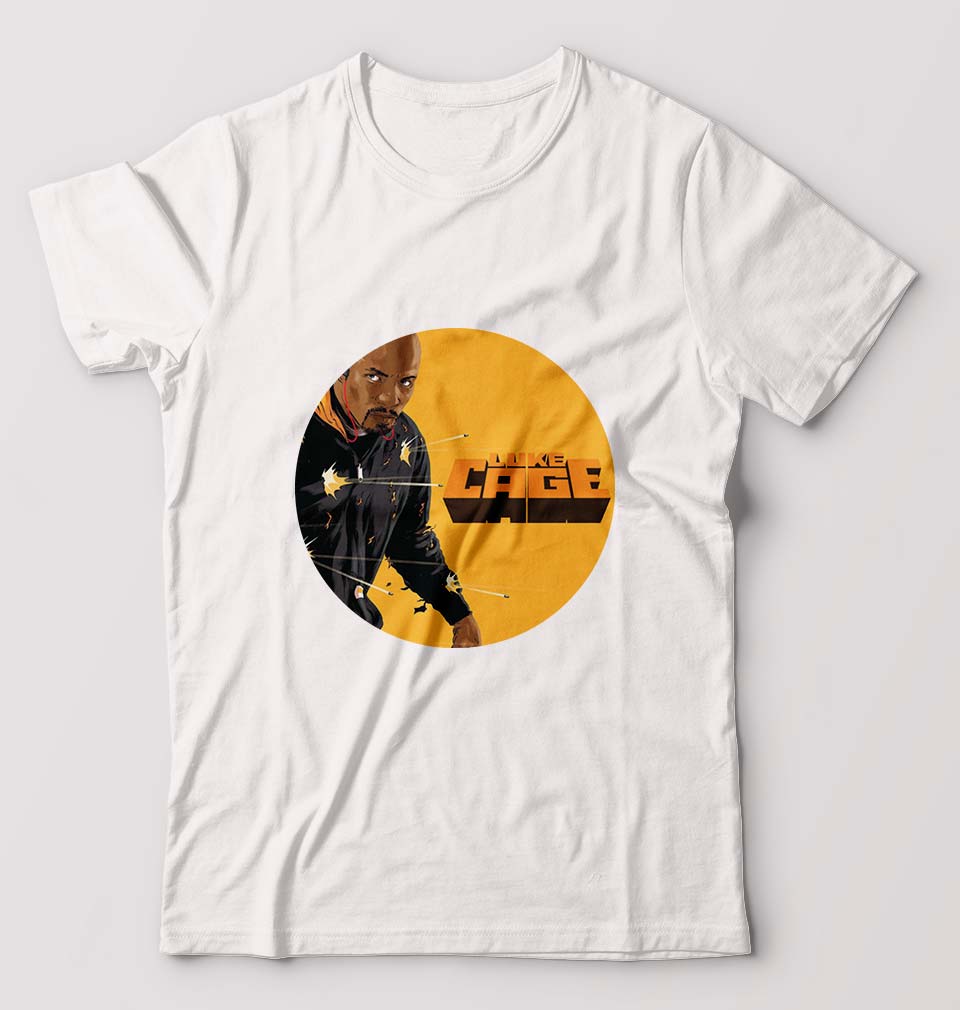 Luke Cage T-Shirt for Men-White-Ektarfa.online