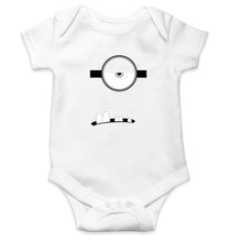 Load image into Gallery viewer, Minion Single Eye &amp; Teeth Kids Romper For Baby Boy/Girl-0-5 Months(18 Inches)-White-Ektarfa.online
