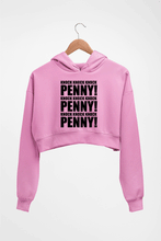 Load image into Gallery viewer, the big bang theory Penny Crop HOODIE FOR WOMEN-Light Baby Pink-Ektarfa.online
