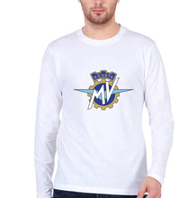 Load image into Gallery viewer, MV Agusta Full Sleeves T-Shirt for Men-White-Ektarfa.online
