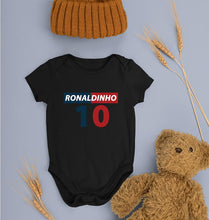 Load image into Gallery viewer, Ronaldinho Kids Romper For Baby Boy/Girl-0-5 Months(18 Inches)-Black-Ektarfa.online
