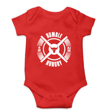 Load image into Gallery viewer, Humble Hungry Gym Kids Romper For Baby Boy/Girl-0-5 Months(18 Inches)-Red-Ektarfa.online
