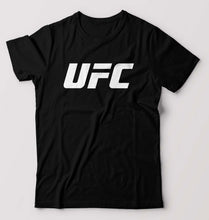 Load image into Gallery viewer, UFC T-Shirt for Men-S(38 Inches)-Black-Ektarfa.online
