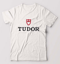 Load image into Gallery viewer, Tudor T-Shirt for Men-S(38 Inches)-White-Ektarfa.online
