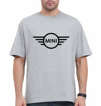 Load image into Gallery viewer, Mini Cooper Oversized T-Shirt for Men-Grey-Ektarfa.online
