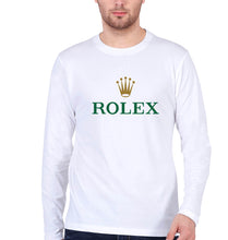 Load image into Gallery viewer, Rolex Full Sleeves T-Shirt for Men-White-Ektarfa.online
