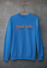 Load image into Gallery viewer, Nirbhau Nirvair Unisex Sweatshirt for Men/Women-S(40 Inches)-Royal Blue-Ektarfa.online

