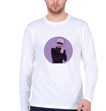 Load image into Gallery viewer, Jujutsu Kaisen Full Sleeves T-Shirt for Men-S(38 Inches)-White-Ektarfa.online
