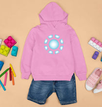 Load image into Gallery viewer, ARC REACTOR Iron Man Superhero Kids Hoodie for Boy/Girl-Light Baby Pink-Ektarfa.online
