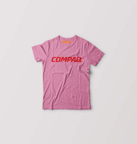 Compaq Kids T-Shirt for Boy/Girl-Pink-Ektarfa.online