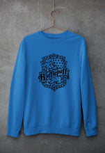 Load image into Gallery viewer, Hufflepuff Harry Potter Unisex Sweatshirt for Men/Women-S(40 Inches)-Royal Blue-Ektarfa.online
