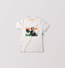 Load image into Gallery viewer, Saina Nehwal Kids T-Shirt for Boy/Girl-White-Ektarfa.online
