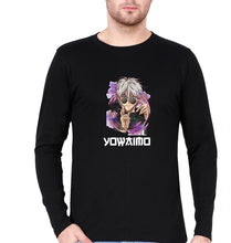Load image into Gallery viewer, Yowaimo Full Sleeves T-Shirt for Men-Black-Ektarfa.online
