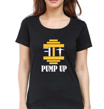 Load image into Gallery viewer, Fit Gym T-Shirt for Women-Black-Ektarfa.online
