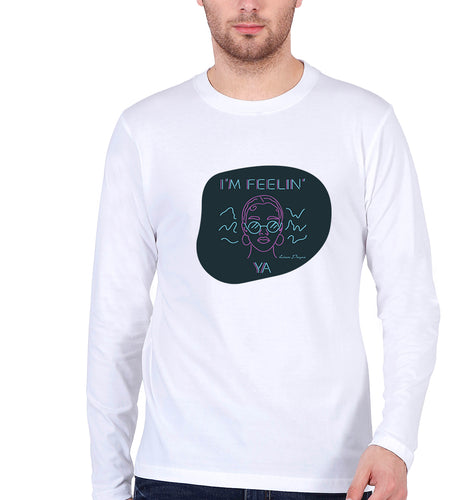 Liam Payne Full Sleeves T-Shirt for Men-White-Ektarfa.online