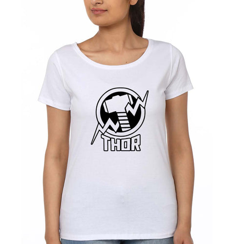 Thor Superheor T-Shirt for Women-White-Ektarfa.online