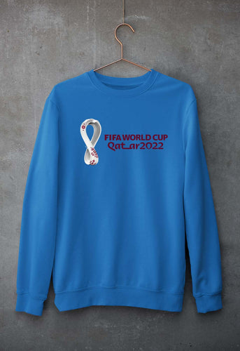 FIFA World Cup Qatar 2022 Unisex Sweatshirt for Men/Women-Royal Blue-Ektarfa.online