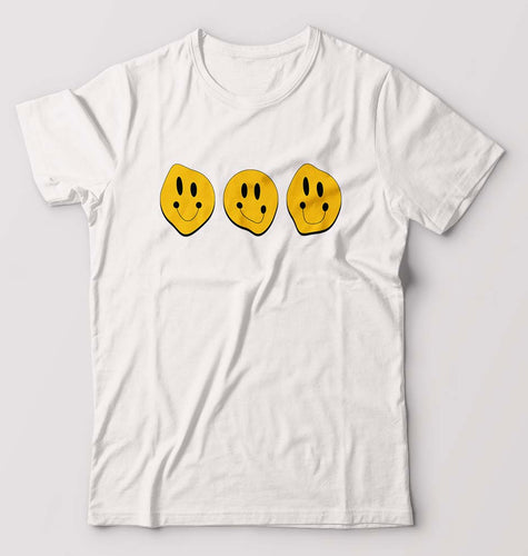 Smiley T-Shirt for Men-White-Ektarfa.online