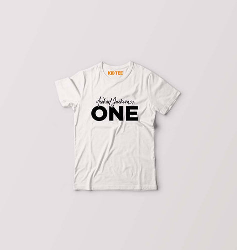 Michael Jackson Kids T-Shirt for Boy/Girl-White-Ektarfa.online