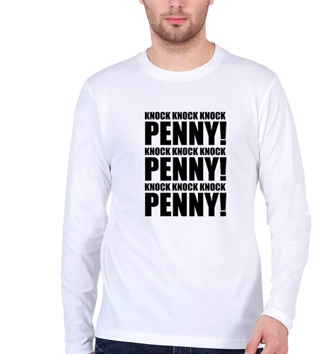 the big bang theory Penny Full Sleeves T-Shirt for Men-White-Ektarfa.online