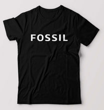 Load image into Gallery viewer, Fossil T-Shirt for Men-S(38 Inches)-Black-Ektarfa.online
