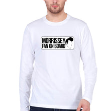 Load image into Gallery viewer, Morrissey Full Sleeves T-Shirt for Men-White-Ektarfa.online
