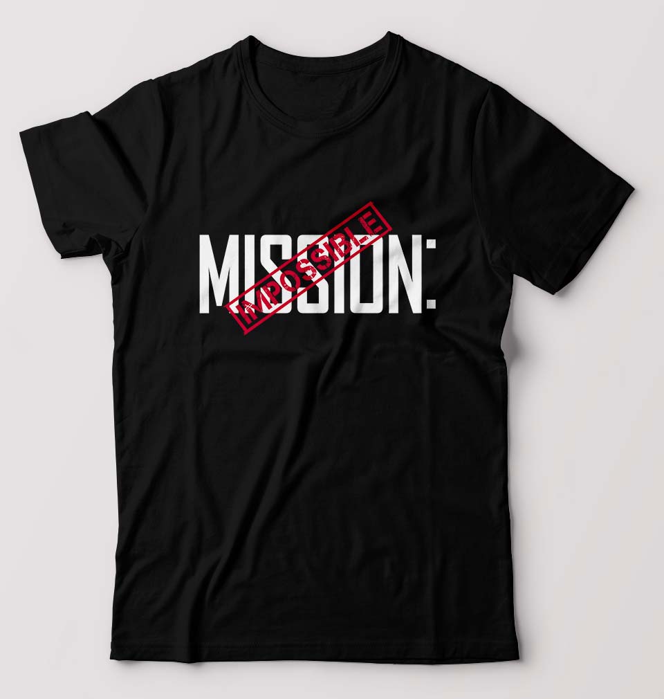 Mission Impossible (MI) T-Shirt for Men-Black-Ektarfa.online