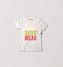 Load image into Gallery viewer, Frankie Says Relax Friends Kids T-Shirt for Boy/Girl-White-Ektarfa.online
