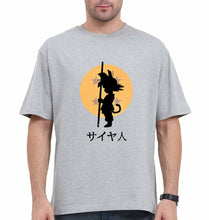 Load image into Gallery viewer, Dragon Ball Goku Oversized T-Shirt for Men-Grey-Ektarfa.online
