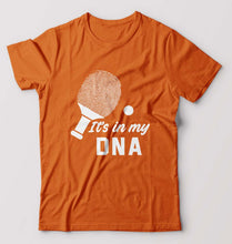 Load image into Gallery viewer, Table Tennis (TT) DNA T-Shirt for Men-S(38 Inches)-Orange-Ektarfa.online
