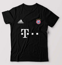 Load image into Gallery viewer, FC Bayern Munich 2021-22 T-Shirt for Men-S(38 Inches)-Black-Ektarfa.online
